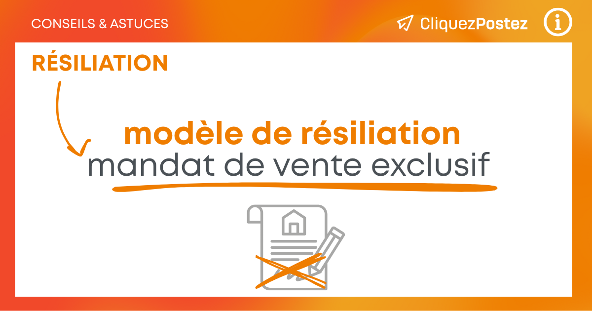 Mod les Lettre R siliation Mandat Vente Exclusif Exemples Mod les Lettre R siliation Mandat Vente Exclusif Exemples